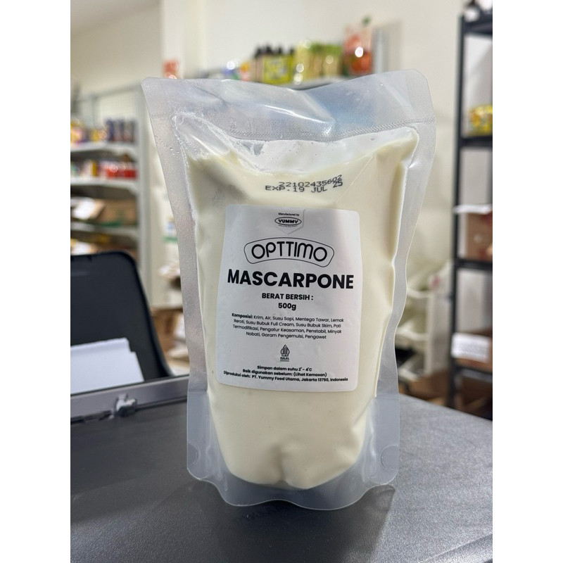 

OPTTIMO Mascarpone 500gr - INSTANT ONLY