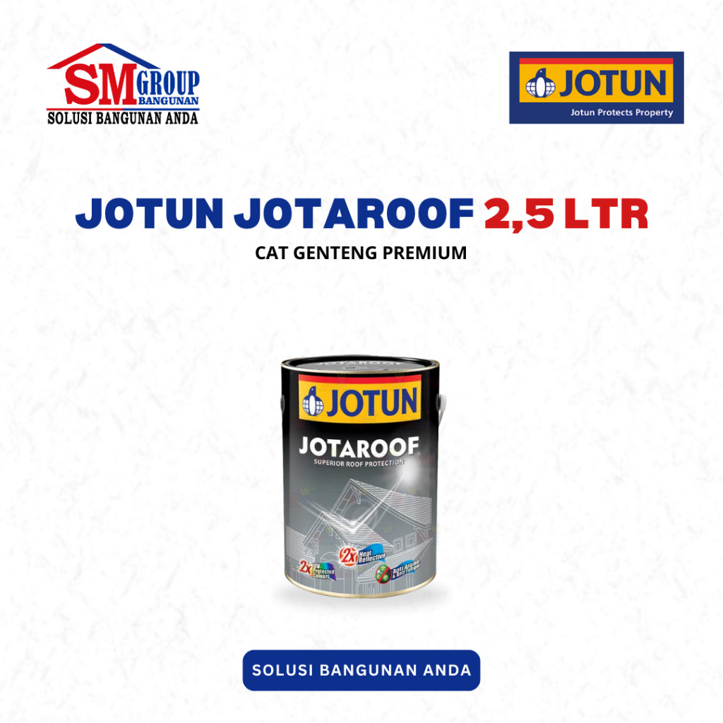 Cat Genteng JOTUN JOTAROOF 2,5 Ltr | JOTUN JOTAROOF CAT GENTENG PREMIUM