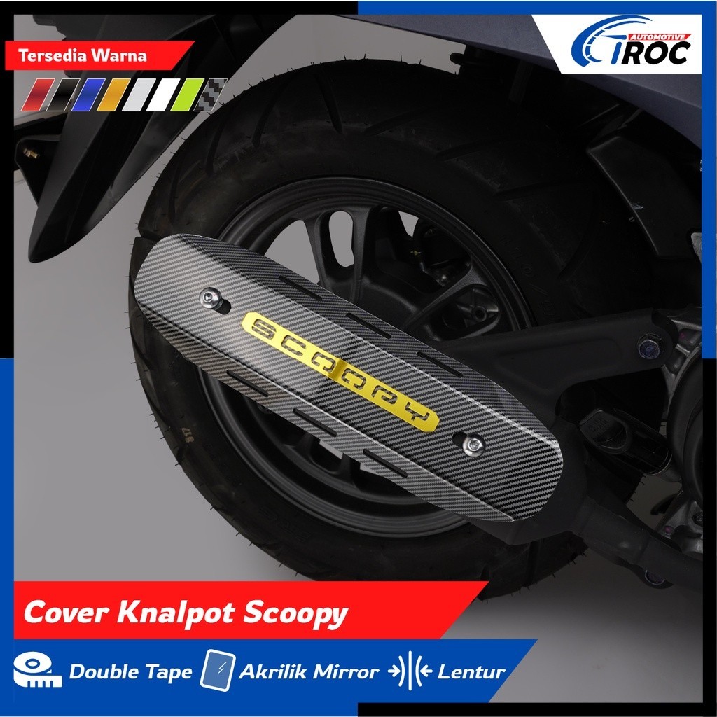 Cover Knalpot Scoopy Tutup Knalpot All Honda Scoopy Cover Knalpot Scoopy Old Scoopy New Tameng Knalp