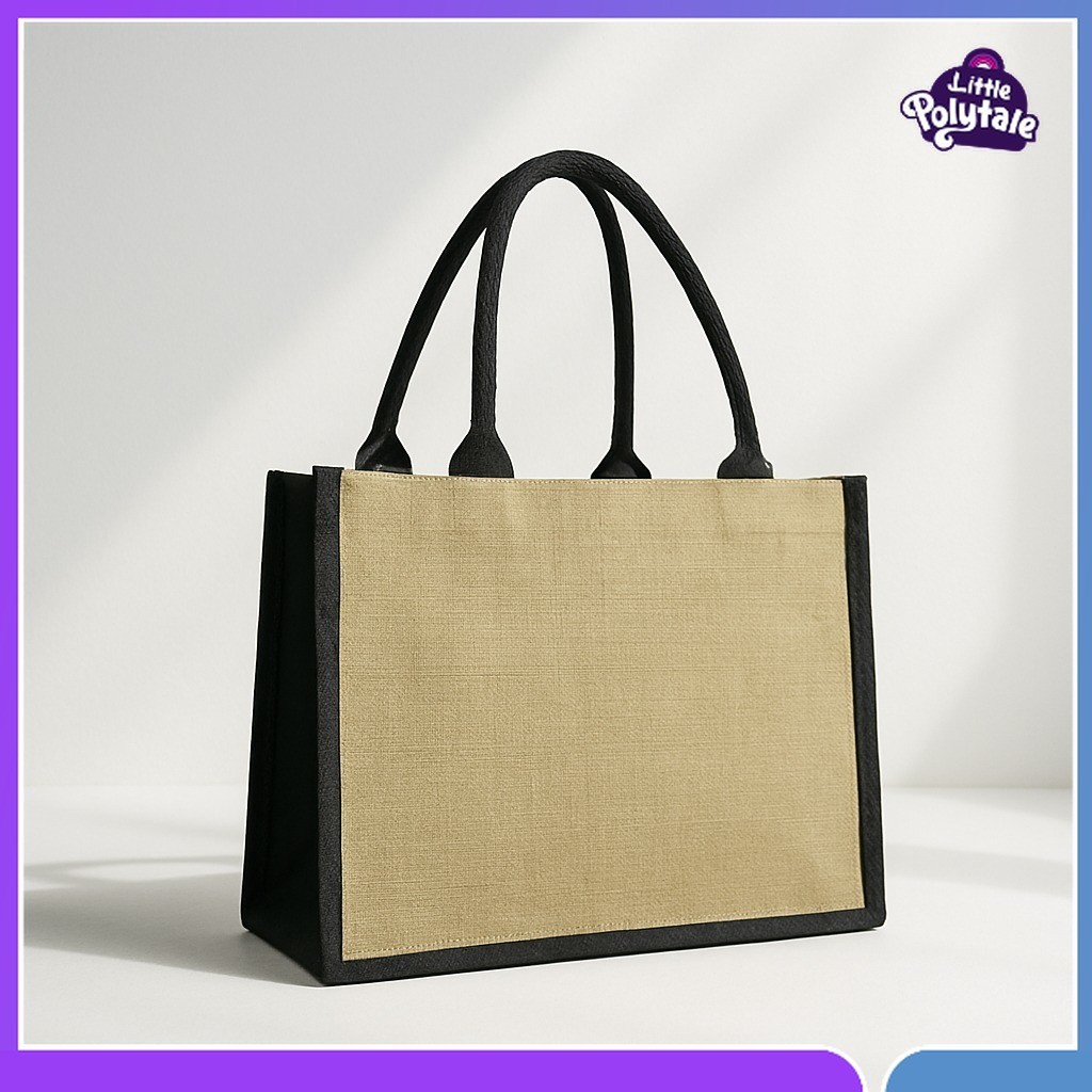 Tas Goni Tote Bag / Tas Karung Goni / Jute Bag / Tote Bag Tas Karung Goni/Tas Goni/Artistic Kanvas H