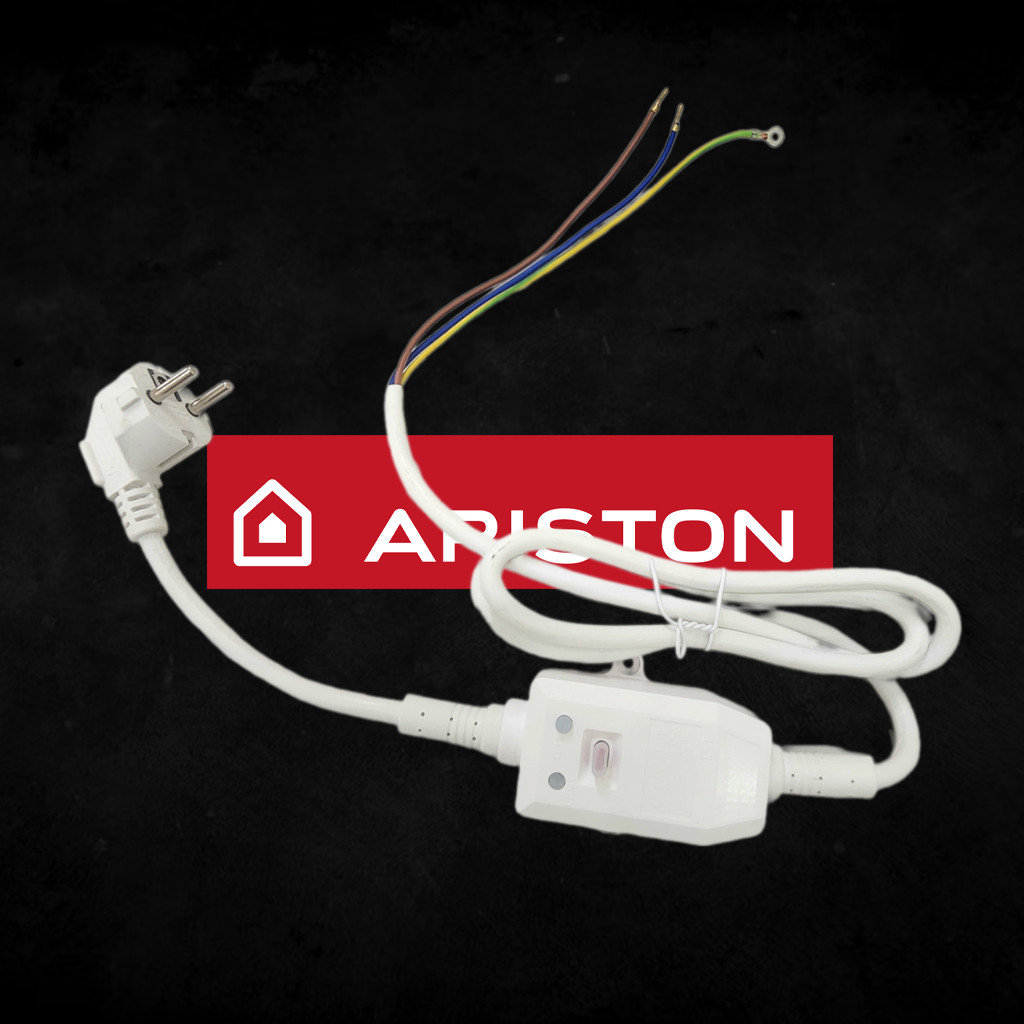 Ariston Kabel ELCB Water Heater Listrik Pengaman Arus Anti Setrum
