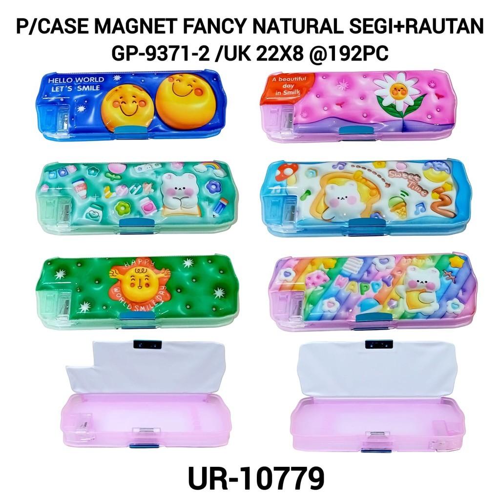 

Kotak pensil/ Tempat pensil magnet fancy motif rabbit flower GP-9371