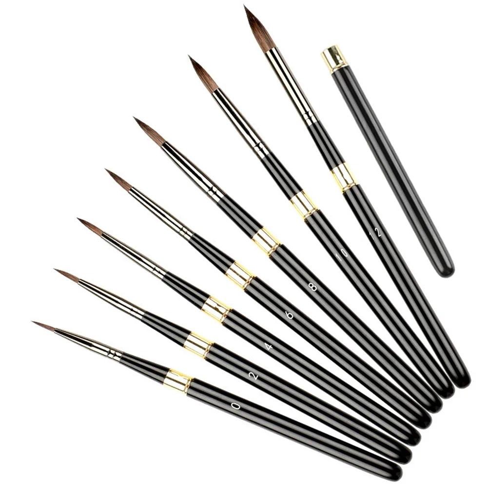 

1PCS Wolf Hair Paint Brush High Quality Art Painting Brushes Detachable Rod Artistic Watercolor Brush for Drawing Art Supplies