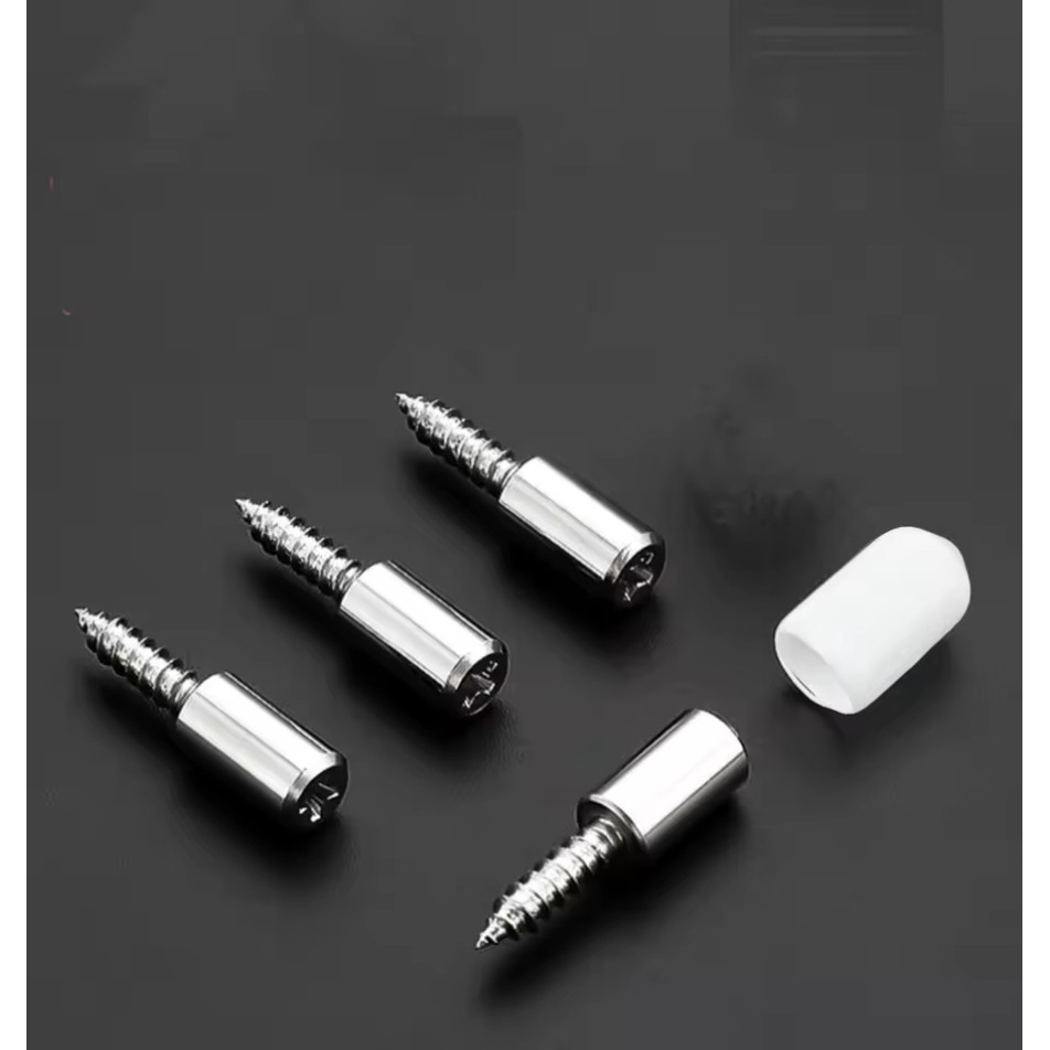 12 pcs - Sekrup Ambalan Kayu -  Sekrup Ambalan - Sekrup Kaca Ambalan Triplek - Sekrup Ambalan Besi B