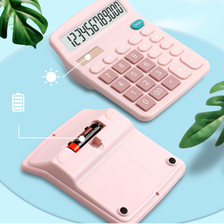 

Kalkulator 12 Digits Macaron / Kalkulator Simple Macaron / Kalkulator 12-Digit Solar Power B043