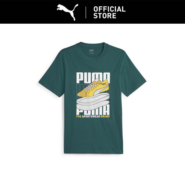 PUMA Kaos Pria Gambar Sneaker