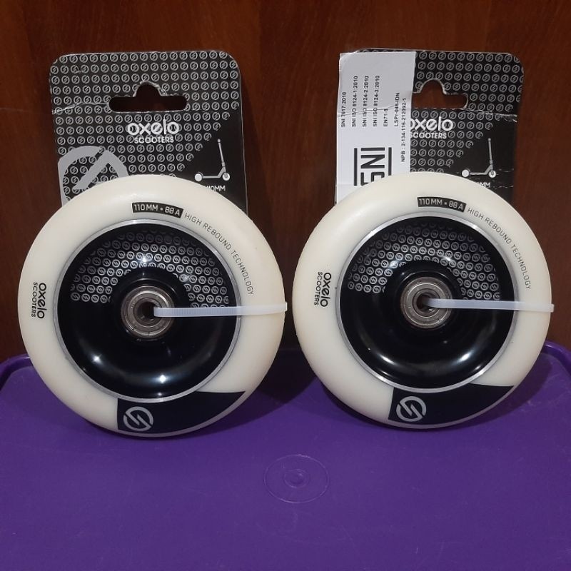 roda scooter freestyle oxelo 110 mm ok