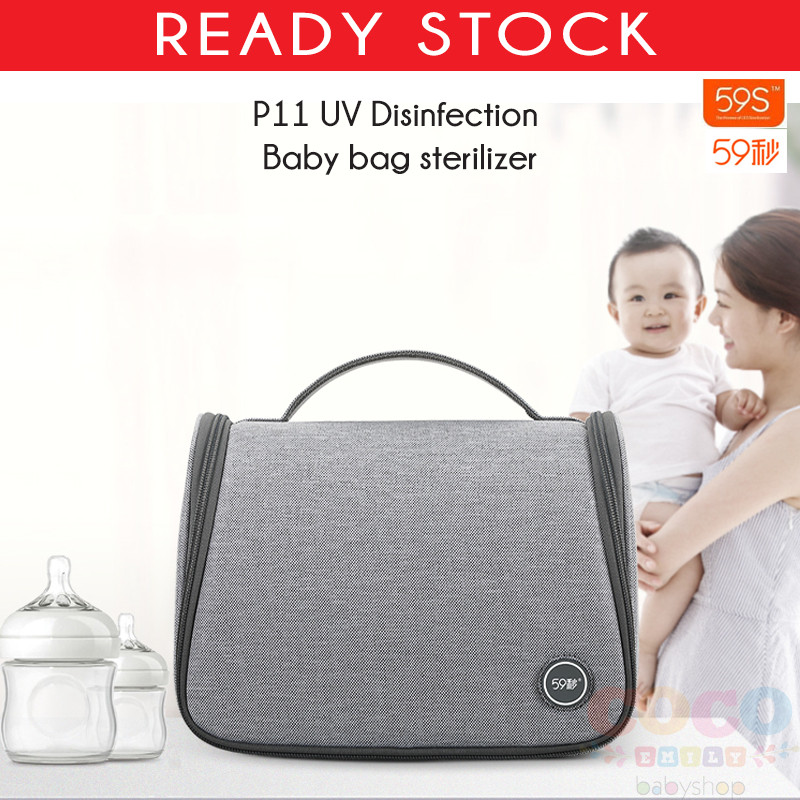 59S P11 Uvc Uv Portable Sterilizer Bag Traveling Tas Steril Botol Asi Ready