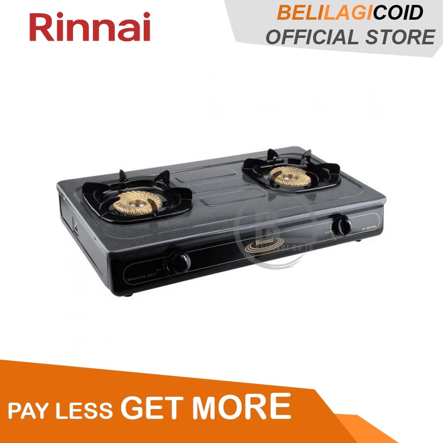 Rinnai Kompor Gas 2 Tungku RI 602 BGX / Kompor Rinnai 2 Tungku RI-602BGX / Kompor Gas Rinnai ORIGINA
