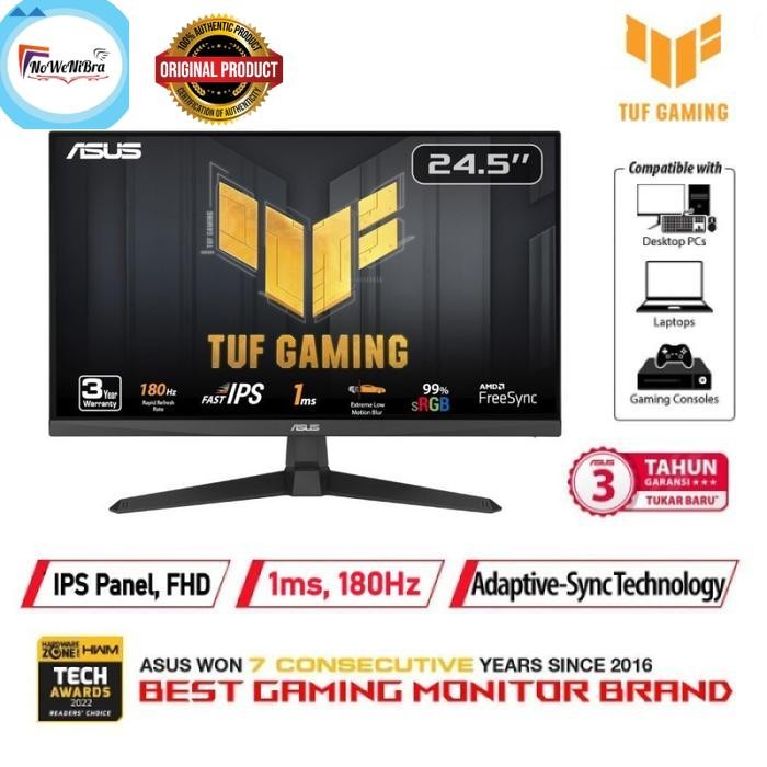 Monitor Asus TUF Gaming VG259Q3A 24.5 Inch FHD 180Hz