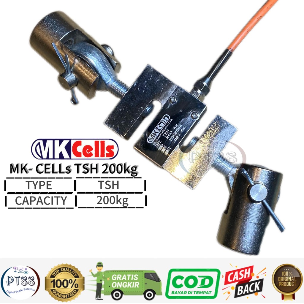 MK-CELLS MK TSH Tension Load Cell 200kg / load cell tarik 200 kg