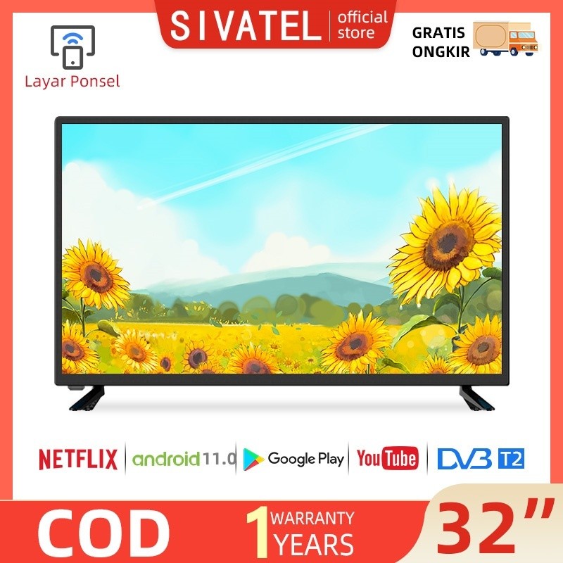 Smart TV 32 Inch Smart TV Android Smart TV LED 21/22/24/25/40 Inch Digital TV