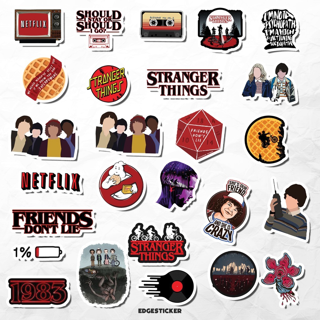 

Stranger Things Aesthetic Sticker Tumblr Sticker Hp