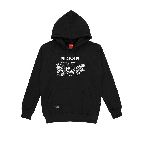 Bloods Series Sweater Hoodie Furious Black
