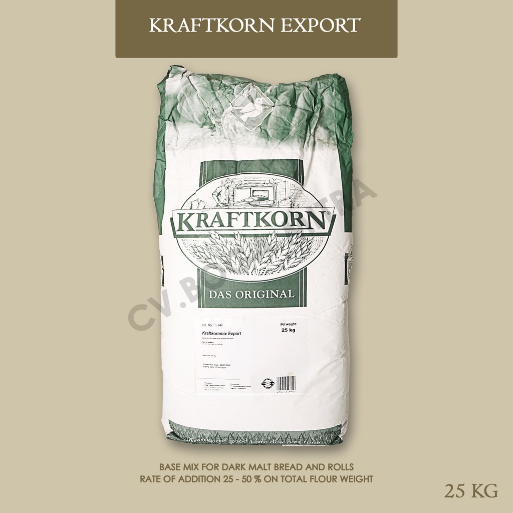 

KRAFTKORN MIX EXPORT - ( ECERAN ) 1 KG - TEPUNG ROTI EXPORT