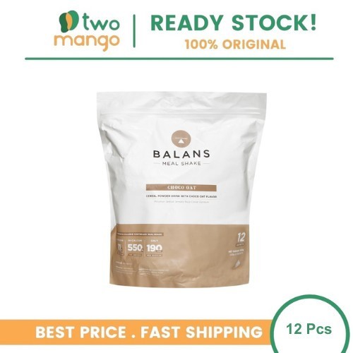 

BALANS MEAL SHAKE CHOCO OAT 1 POUCH @12 Pcs