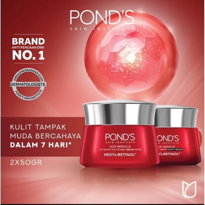 Ponds Age Miracle Day cream 50gr
