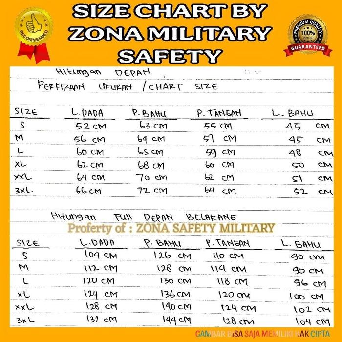 Kameja Kerja Safety K3 Katun Poliester Wearpack Pria Panjang Merah Baju Celana baju polos - merah, S