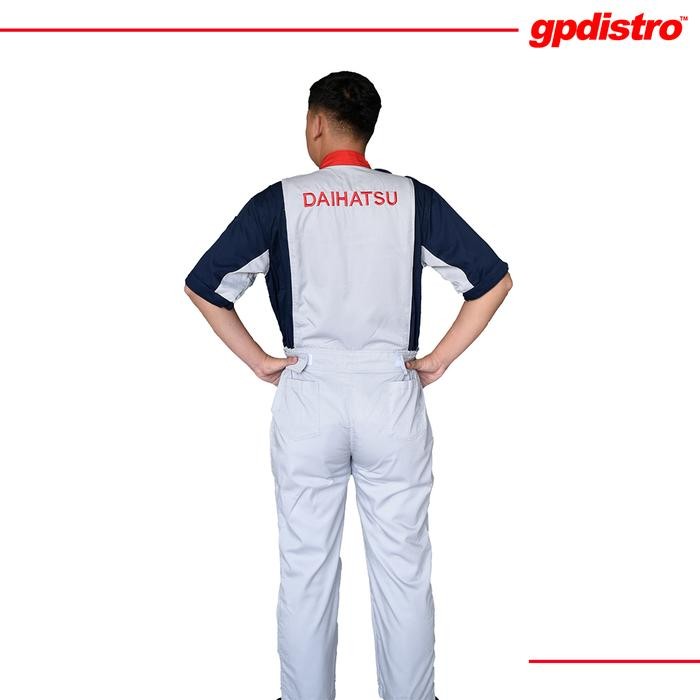 Seragam Wearpack Mekanik Bengkel Daihatsu Bordir Kerja - M