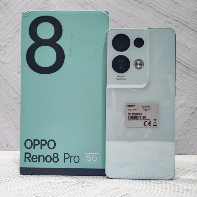 Oppo Reno 8 Pro 5G 12/256 GB Handphone Second Bekas Fullset