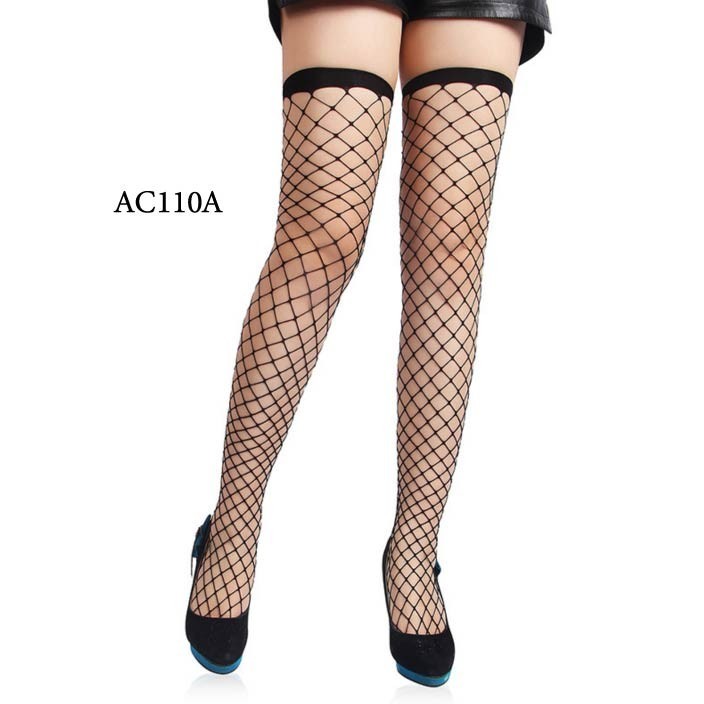 Aksesoris Fashion Fashion Wanita Jumbo Size Stocking Jaring Besar Ac110A