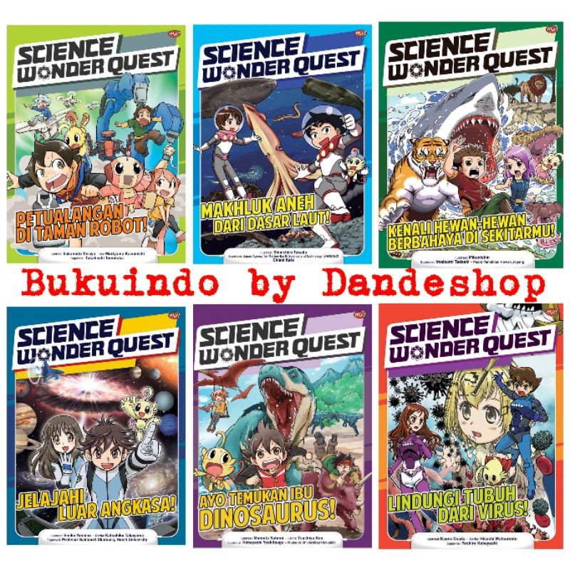 Science Wonder Quest - Komik Pengetahuan Anak WHY EDUCOMICS M&C