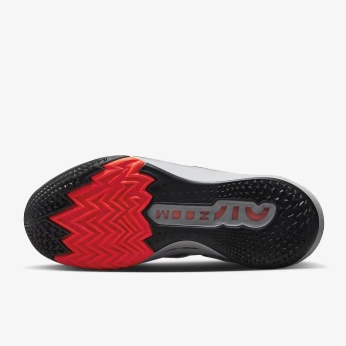 SEPATU ZOOM GT CUT 2 EP BLACK GRAY WHITE RED BASKETBALL - 40