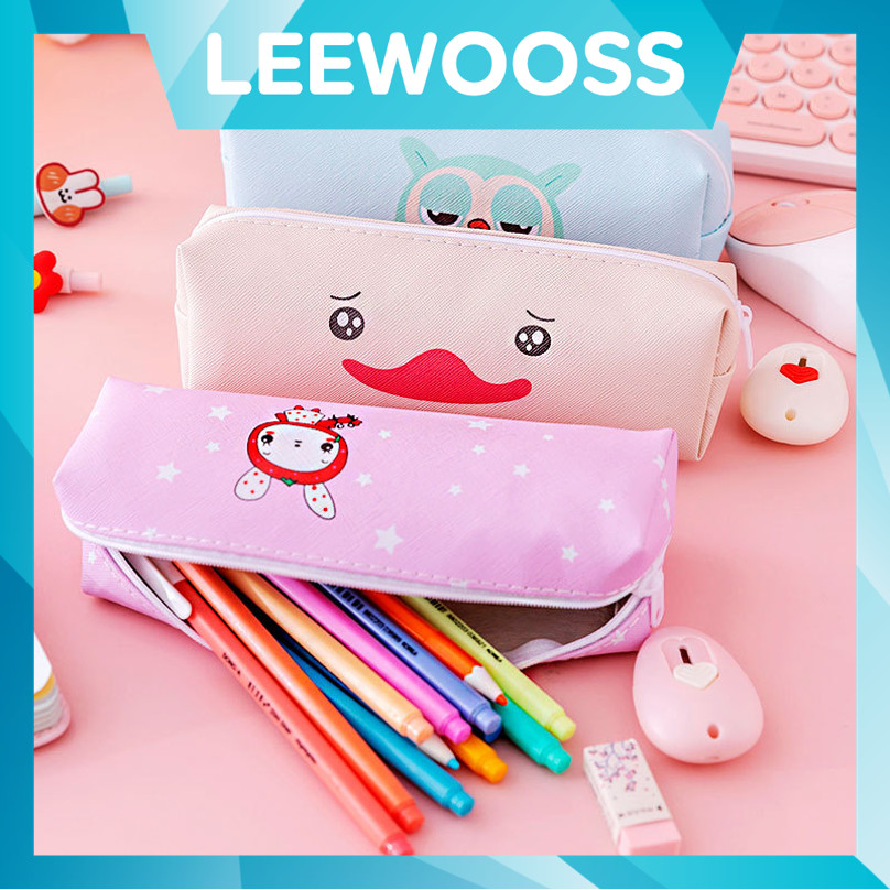 

LEEWOOSS S5726 Kotak Pensil Tempat Pensil Karakter Lucu Tempat Pensil Kotak Pensil Case Motif Kotak Pensil Anak Import