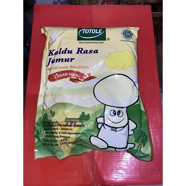 

Totole kaldu jamur 1kg 1000gr