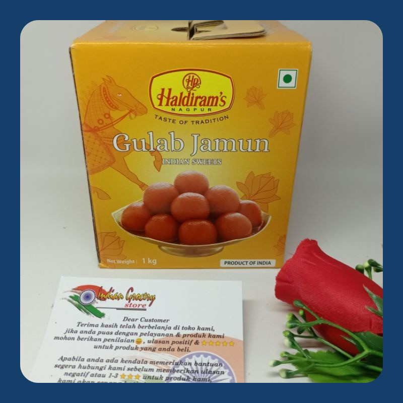 

HALDIRAM GULAB JAMUN 1 KG