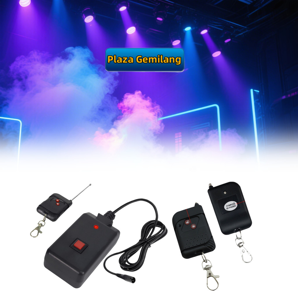 400W 1200W Remote Wire Wireless Kontrol Fog Machine Smoke Machine Mesin Asap