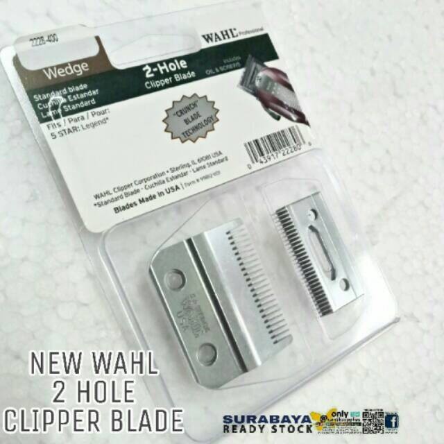 Wahl Legend Two Hole Clipper Blade Refill Original Usa