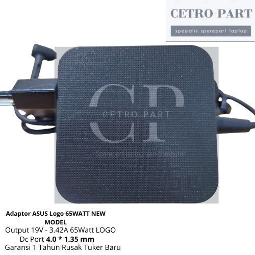 Charger Adaptor Asus K401 K401U K401L K401UB K401LB Series LOGO 65W NEW MODEL -CP