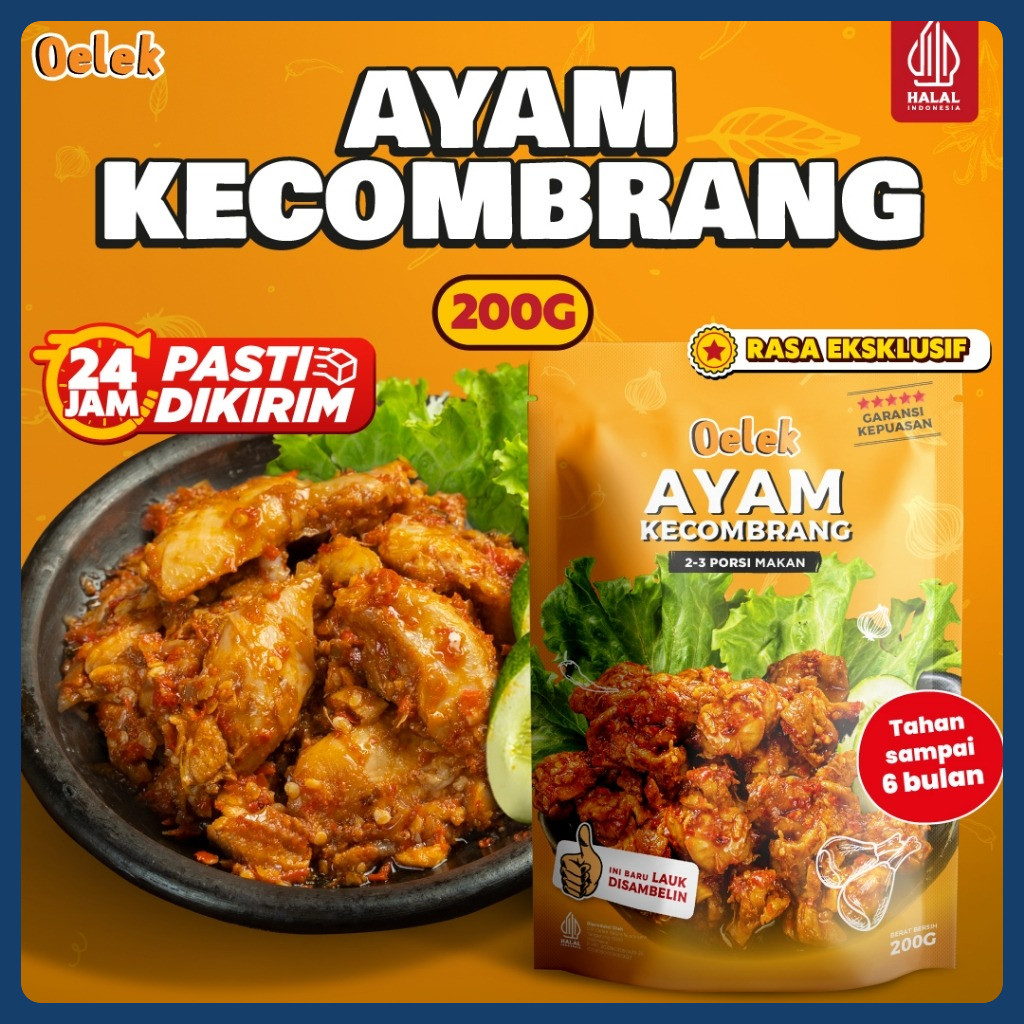 

Oelek Ayam Kecombrang Oelek / Lauk Ayam Kecombrang / Lauk Siap Saji
