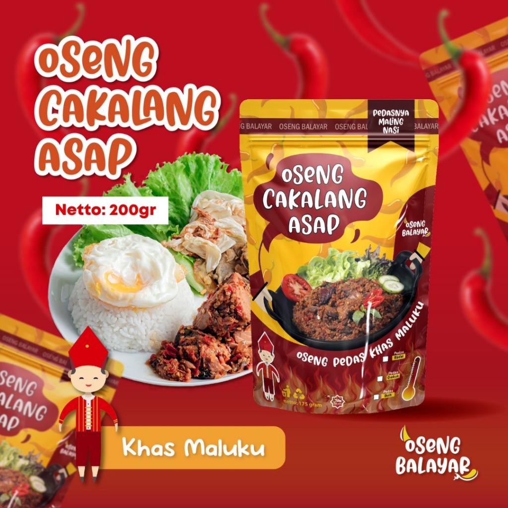 

CAKALANG ASAP PEDAS BY OSENG BALAYAR | LAUK SIAP SAJI | FROZEN FOOD | MAKANAN PEDAS | CAKALANG FUFU