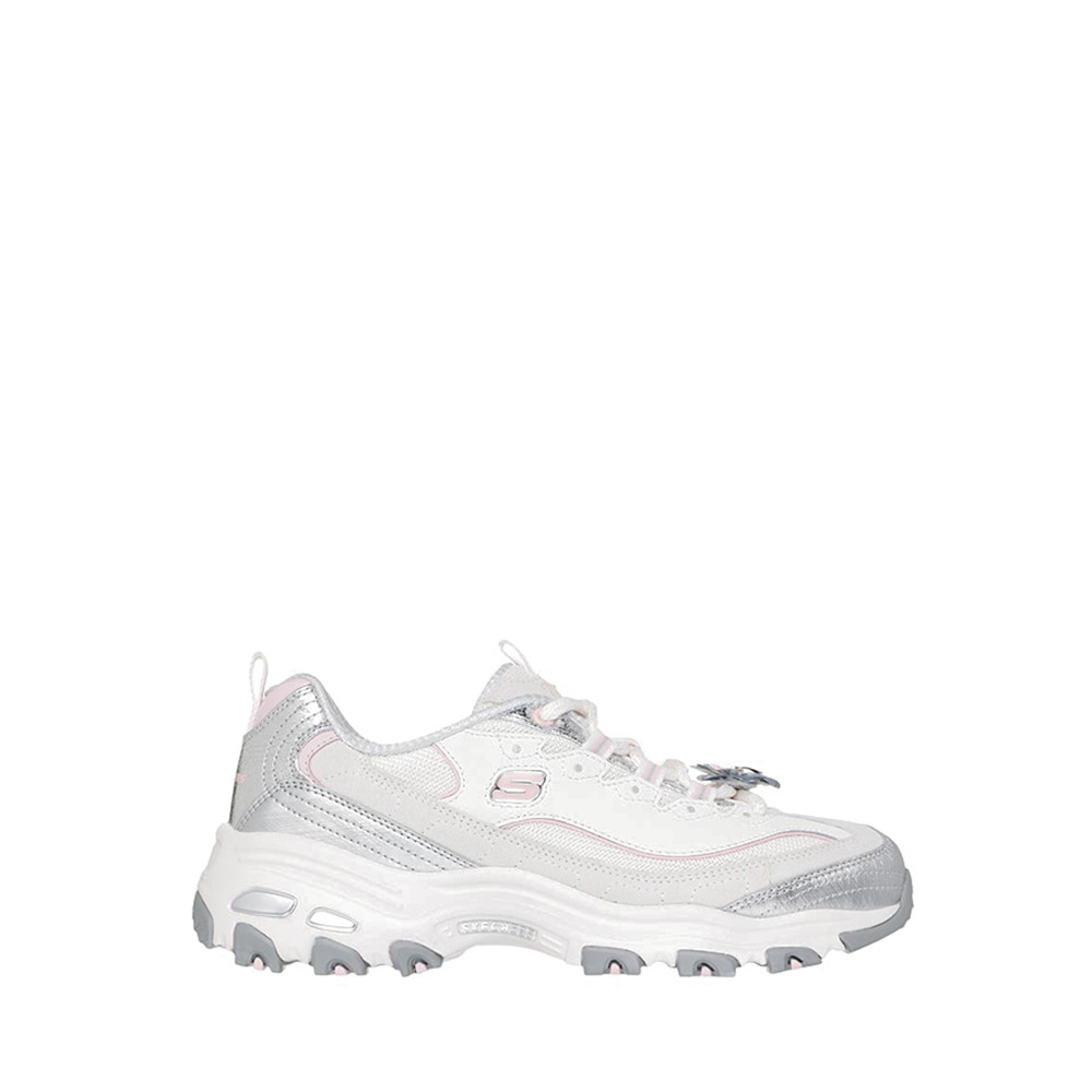 Skechers D'Lites Women's Training Shoes - White