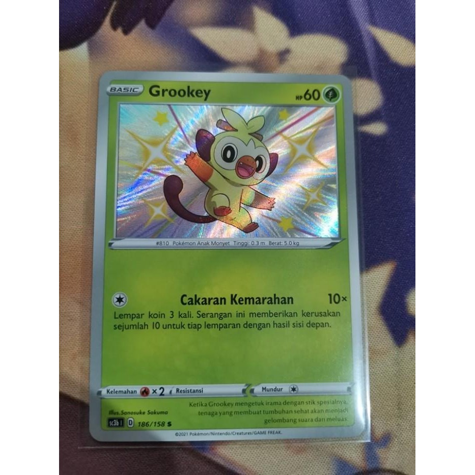 Pokemon TCG indonesia Shiny Grookey