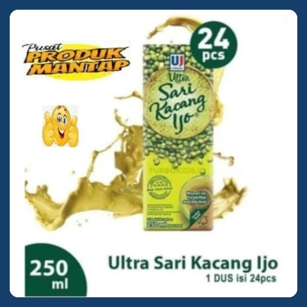 

Ultra Sari Kacang Ijo 250ml ( 1 DUS )