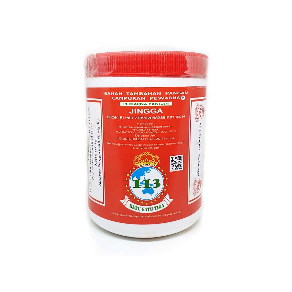 

Pewarna Makanan Jingga / Food Coloring Orange 1000 gram