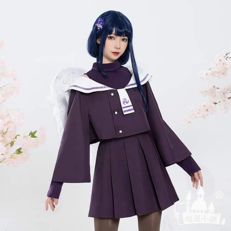 [PERIWINGKEL] KOSTUM RAIDEN SHOGUN VERSI SEIFUKU