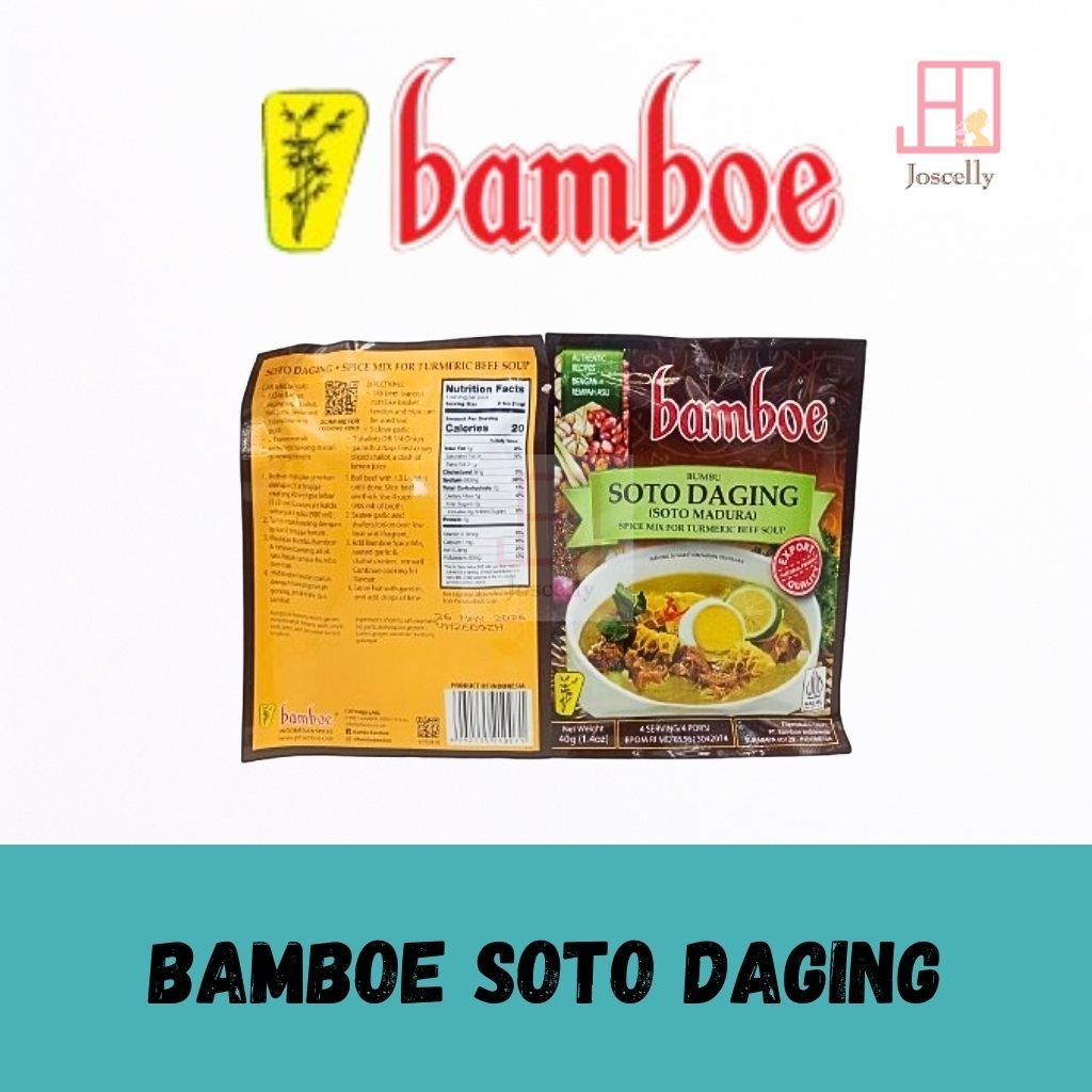 

JOSCELLY.ID BAMBOE Bumbu Soto Daging Madura