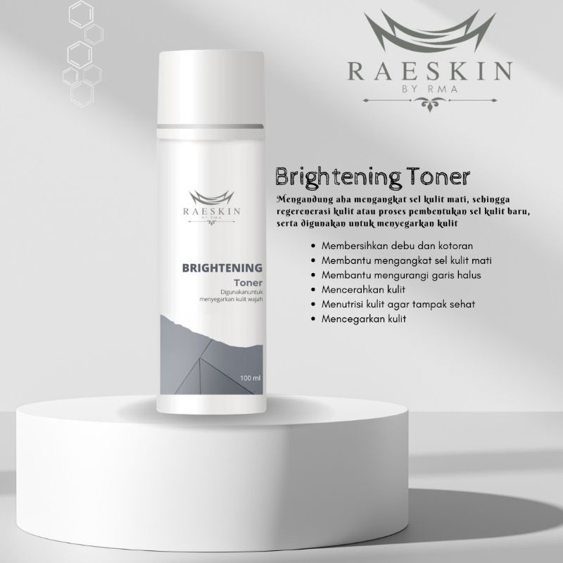Brightening Toner 100 ML Raeskin By RMA