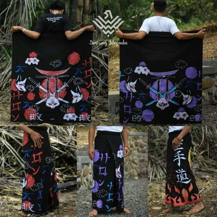 SARUNG SOBAT GURUN CLOTHES ASTRONOT CYBERPUNK Batik Dewasa Katun Muslim Pria Pekalongan Santri Hitam