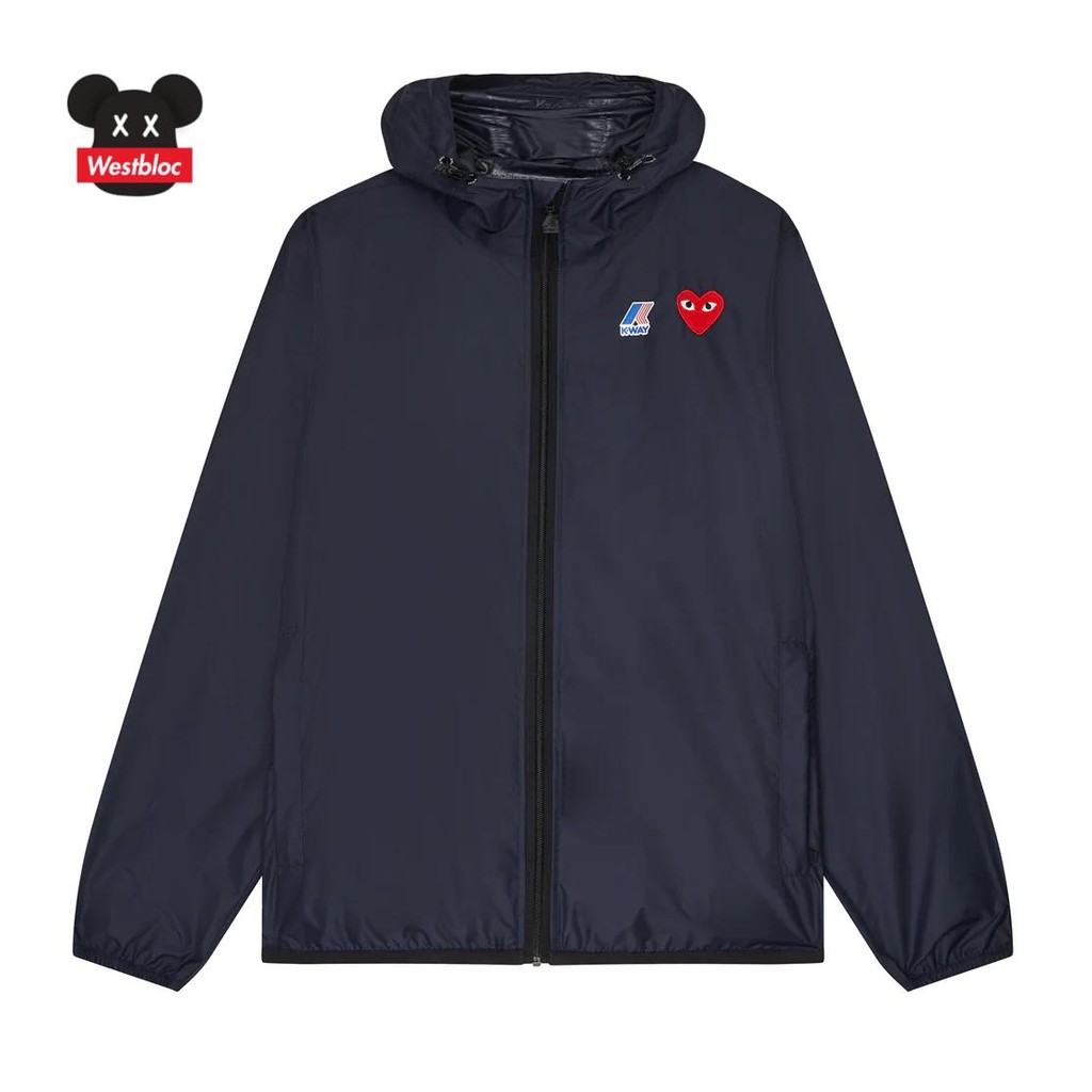 Comme Des Garcons Play x K-Way Full Zip Jacket - Undercover Fragment