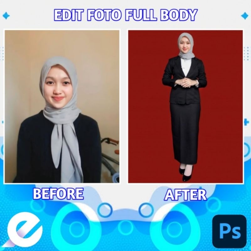 JASA EDIT FOTO FULL BODY/EDIT FOTO PAS FOTO/EDIT FOTO FORMAL/EDIT FOTO PROFESIONAL