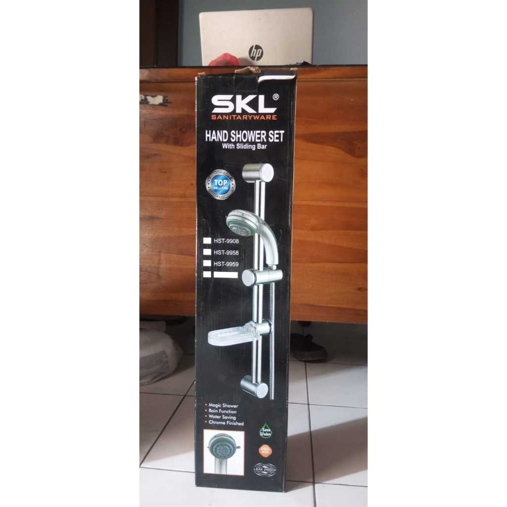 Kran Keran Air SKL Hand Shower Set + Tiang + Tempat sabun