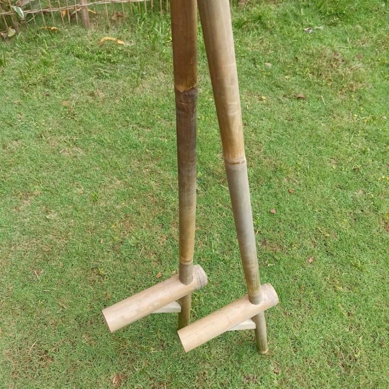 Egrang Bambu/Mainan Tradisional Egrang Bambu/Mainan Anak/Jujungkungan/Egrang