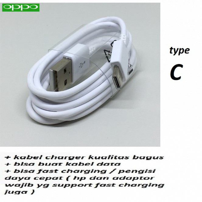 Usb type C kabel charger oppo A96 (CPH2333)