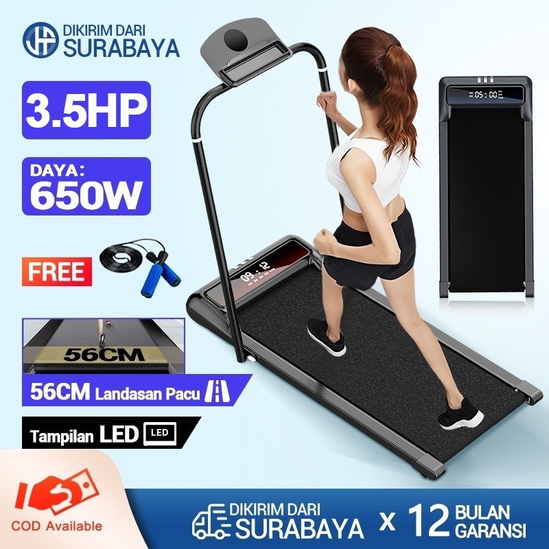 JF Running Pad Treadmill (Elektrik) Walking pad Treadmill Murah - Alat Olahraga di rumah SPZLYC3 JF 