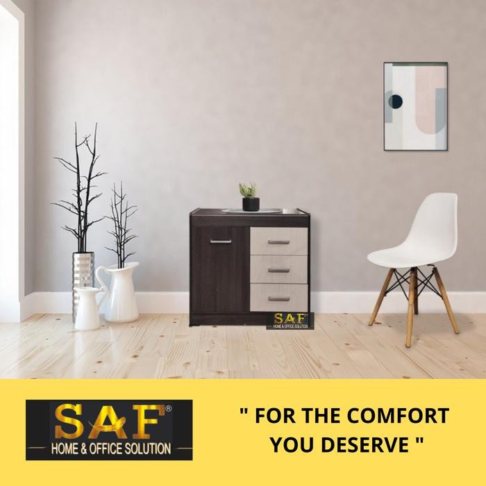 SAF rak tv summer 80 / tv cabinet / meja tv - dirakit